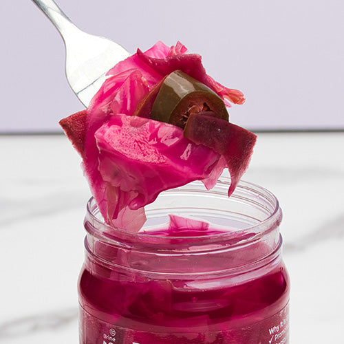 Raw Probiotic Sauerkraut - Beets & Jalapenos