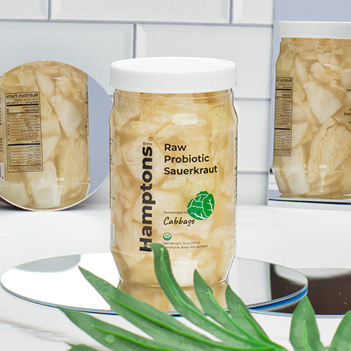 Raw Probiotic Sauerkraut - Cabbage