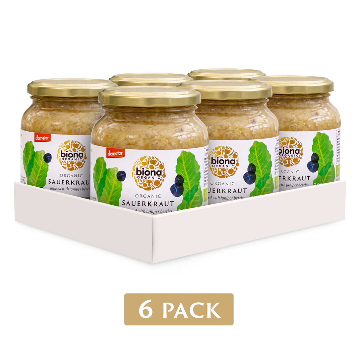 SAUERKRAUT - 350G - 6 PACK
