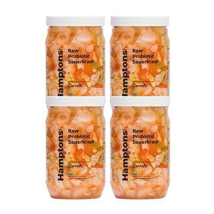 Raw Probiotic Sauerkraut - Carrots