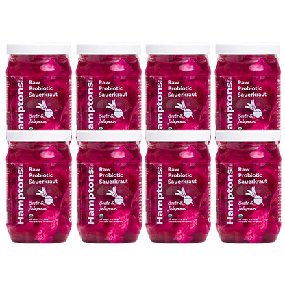 Raw Probiotic Sauerkraut - Beets & Jalapenos
