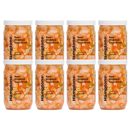 Raw Probiotic Sauerkraut - Carrots