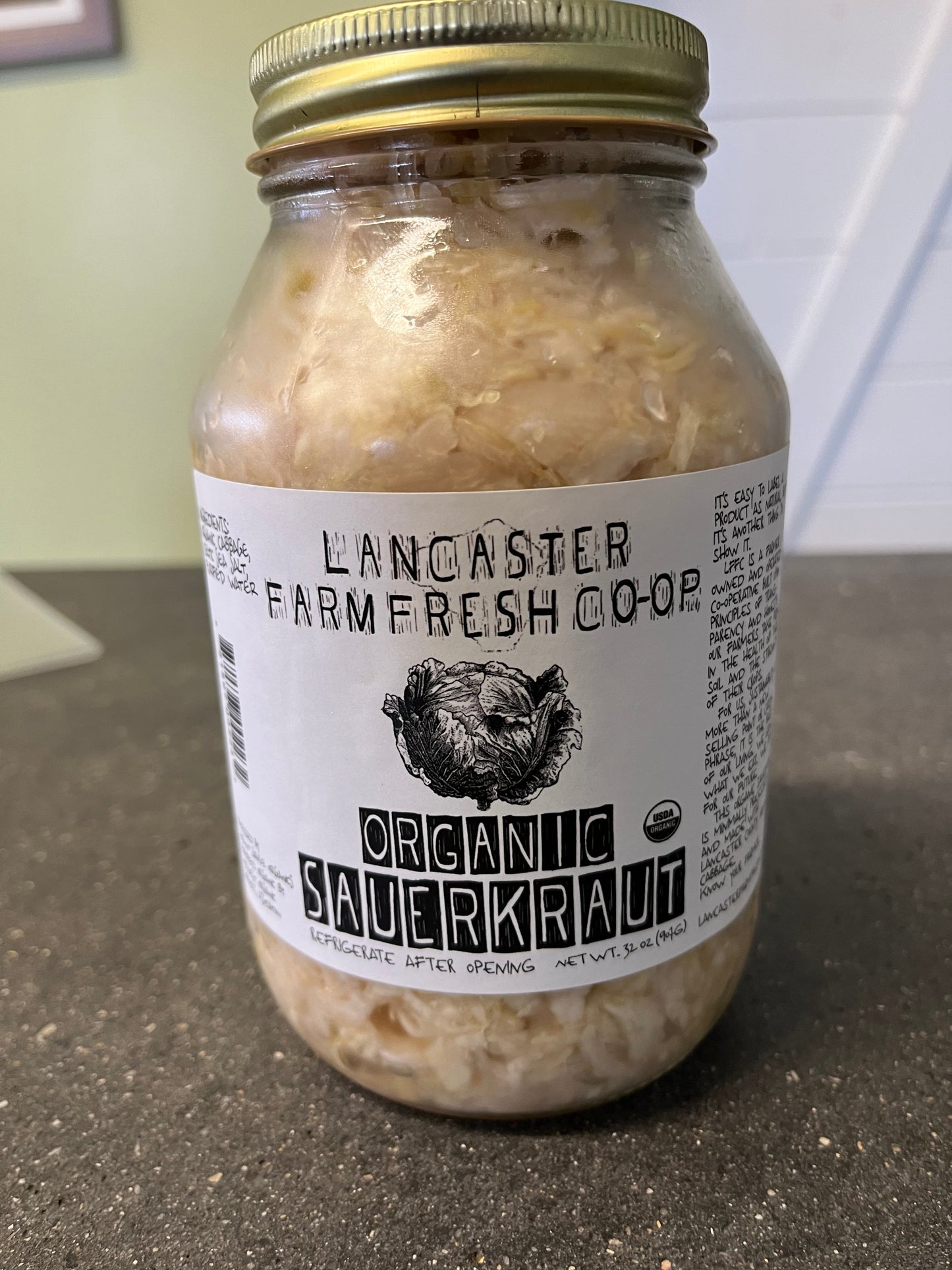 Amish Organic Sauerkraut