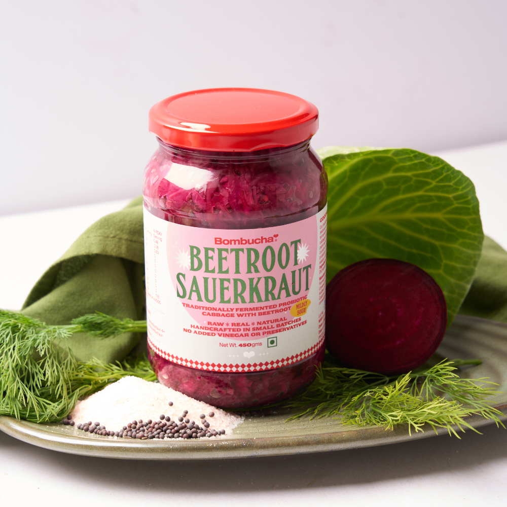 Sauerkraut-Beetroot & Cabbage 450gm (PUNE)