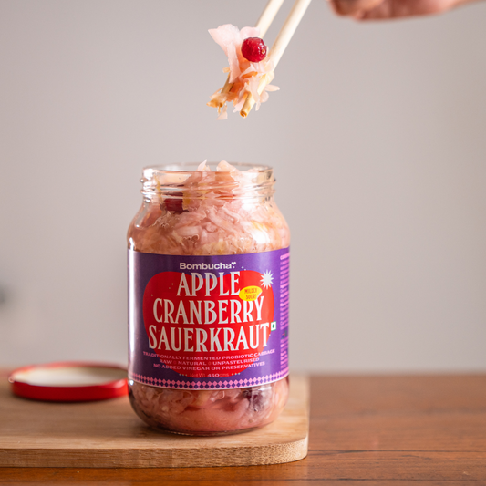 Sauerkraut-Apple Cranberry & Cabbage 450gm (KOL)