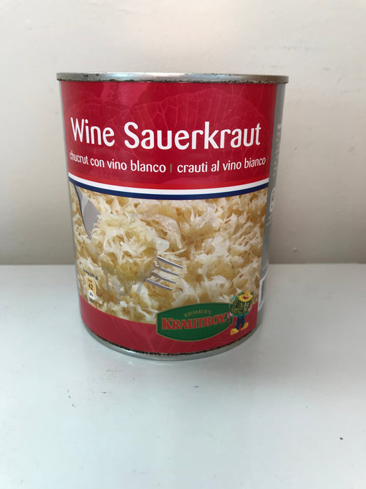 Wine Sauerkraut Tin 770g