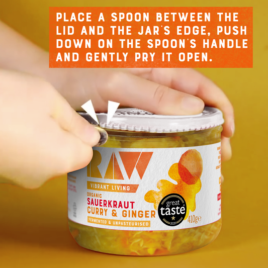 FRESH SAUERKRAUT - CURRY & GINGER