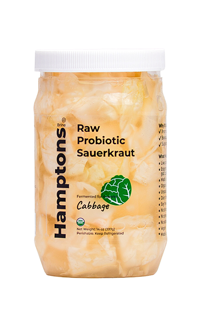 Raw Probiotic Sauerkraut - Cabbage
