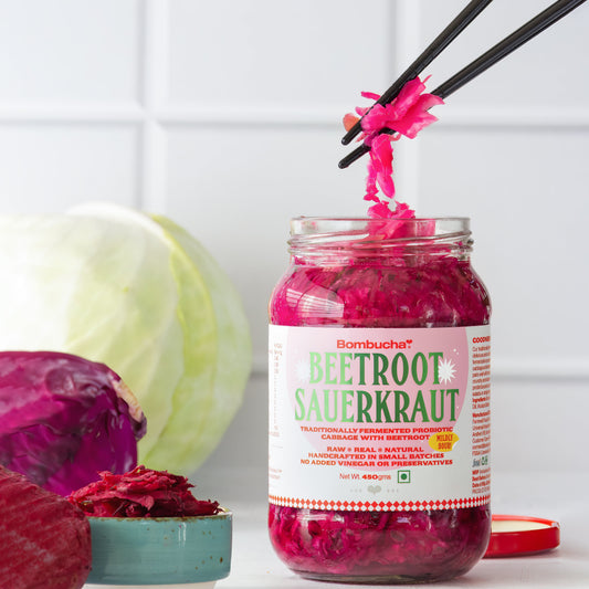 Sauerkraut-Beetroot & Cabbage 450gm (KOL)