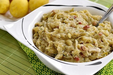 Baked Sauerkraut with Carraway Seeds Zasmażana Kiszona Kapusta z Kminkiem
